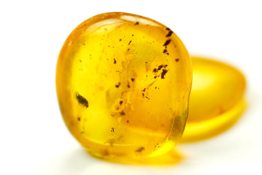 Baltic amber healing crystal