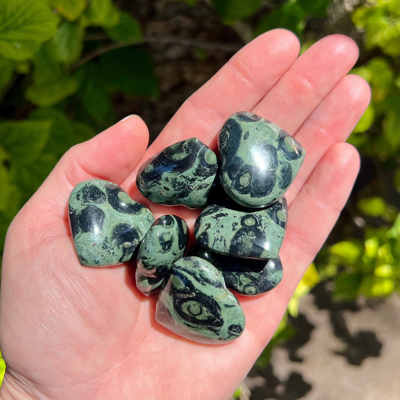 Kambaba Jasper Mini Hearts