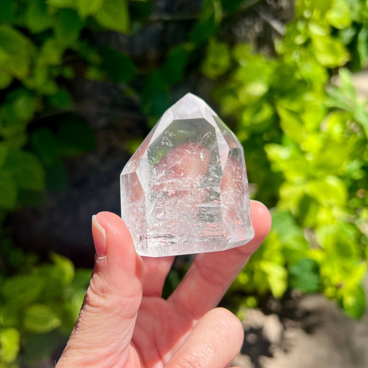 Grade A Clear Quartz Polished Point