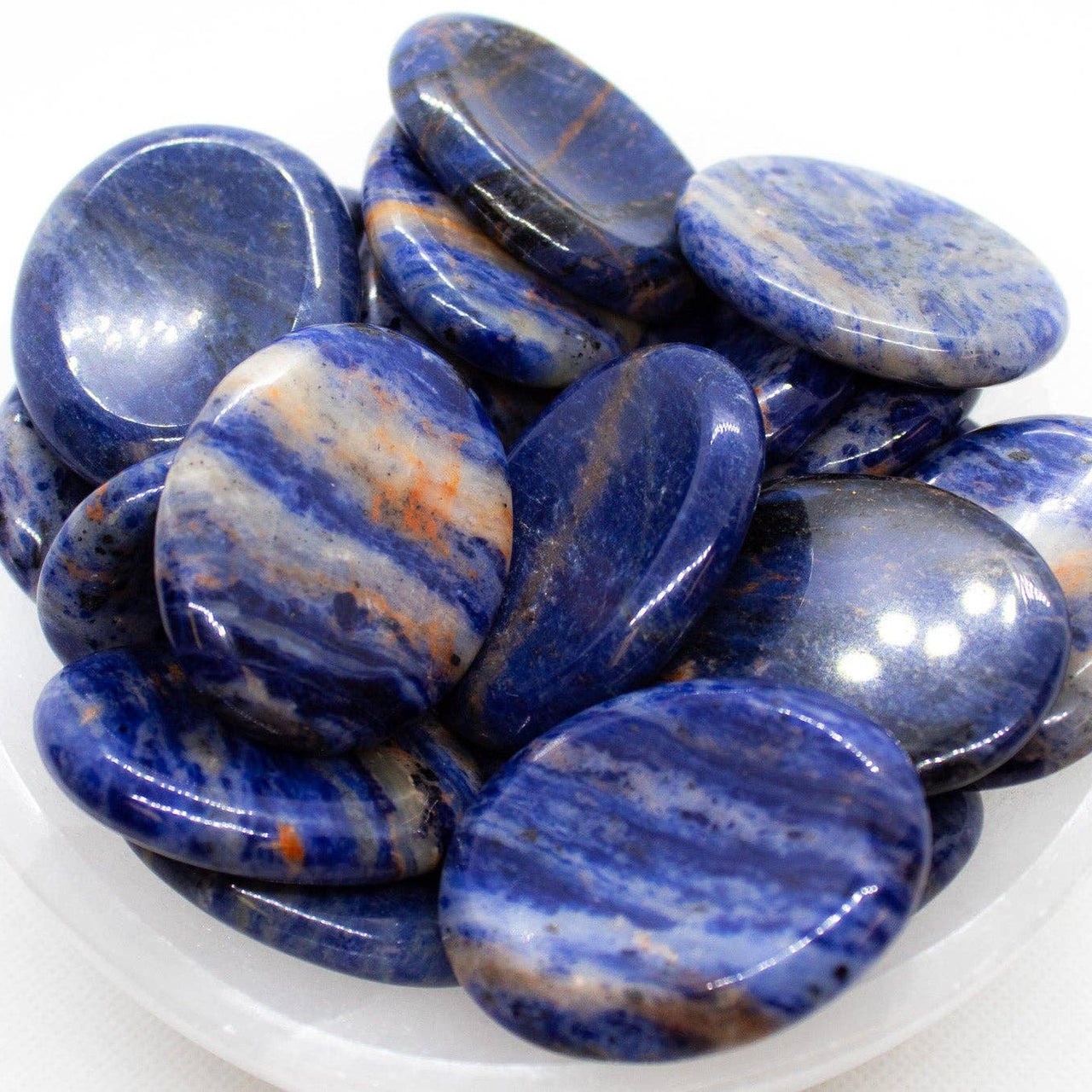 Sodalite Worry Stones