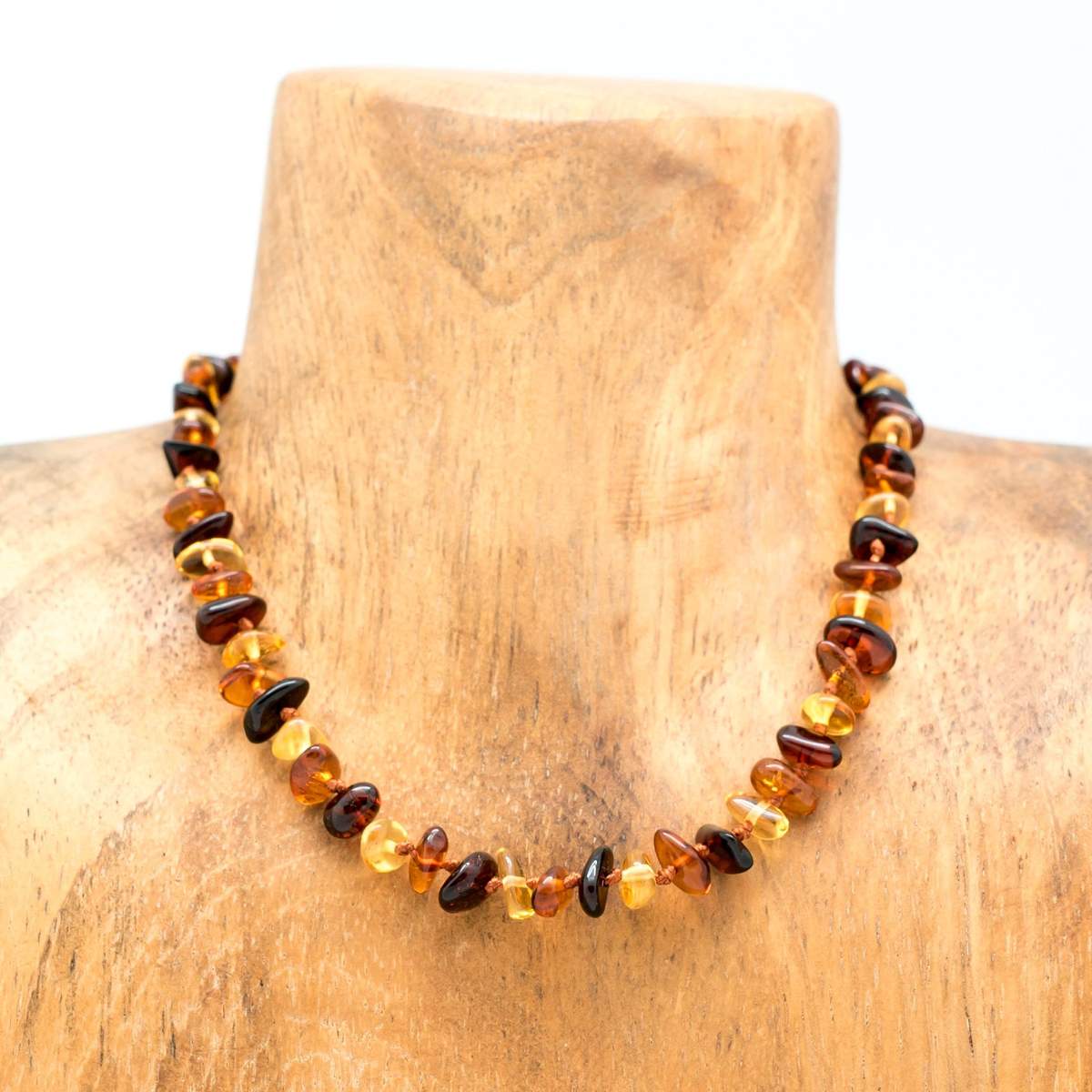 Baltic Amber Baby Bead Necklace