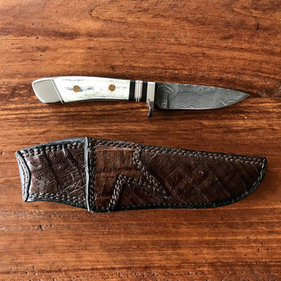 Custom Steve Nolte Damascus Knife