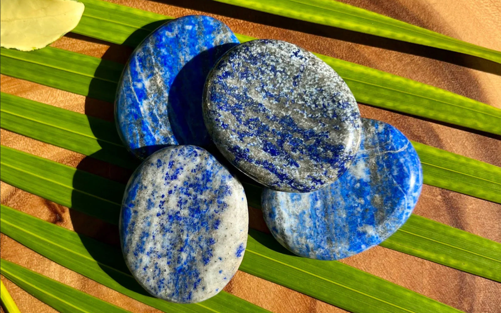 Lapis Lazuli Worry Stones