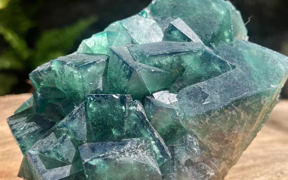 Raw Fluorite Crystal Specimen detail