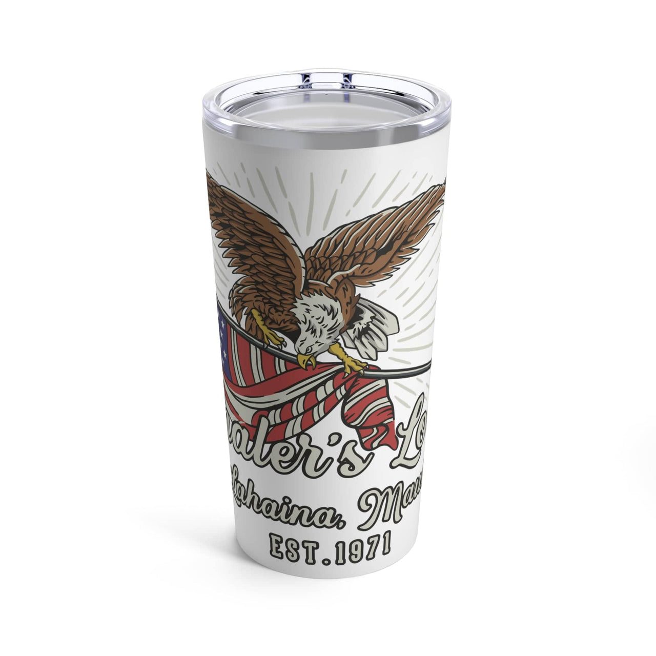 Super Cool Whaler's Locker Eagle Tumbler 20oz