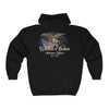 Super Cool Whaler's Locker Eagle Zip Hoodie