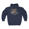 Super Cool Whaler's Locker Eagle Zip Hoodie