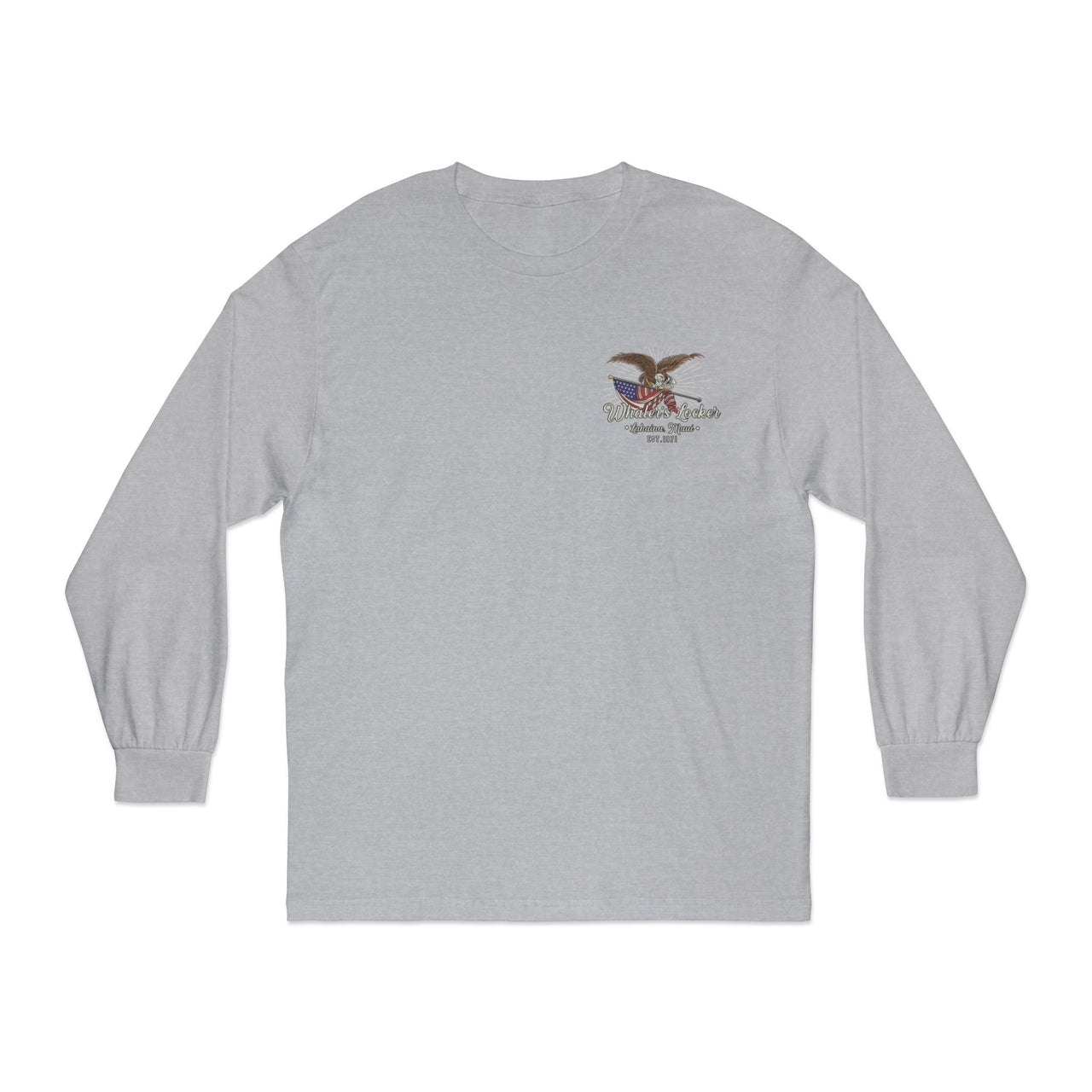 Super Cool Whaler's Locker Eagle Unisex Classic Long Sleeve T-Shirt
