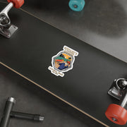 Lahaina, Maui Whaler's Locker Vinyl Sticker on Skateboard