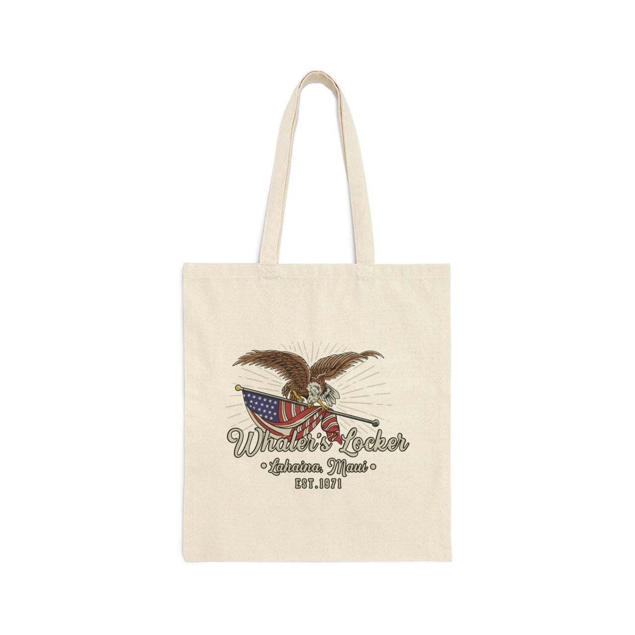 Super Cool Whaler's Locker Eagle Tote Bag