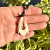 1 3/4” Maui Fish Hook- Maui Axis Deer Antler- FHRPAD02