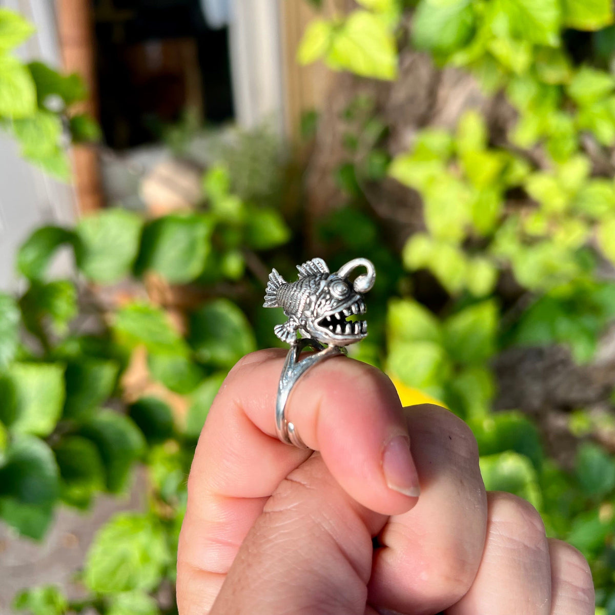 Keyler Fish Rings Angler Fish Adjustable Ring | Whaler's Locker