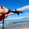 Hand Carved Ray Peters Shark Necklace