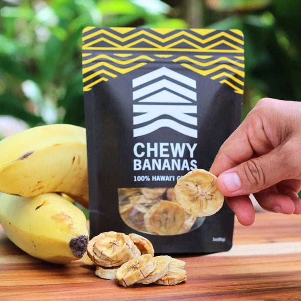 Polipoli Farms Chewy Bananas Snack 3-Pack