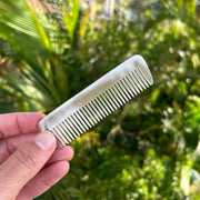 Hand Carved Water Buffalo Pocket Comb