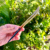 Hand Carved Flora Grass Blade Hair Stick