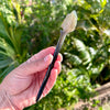 Hand Carved Flora Calathea Hair Stick