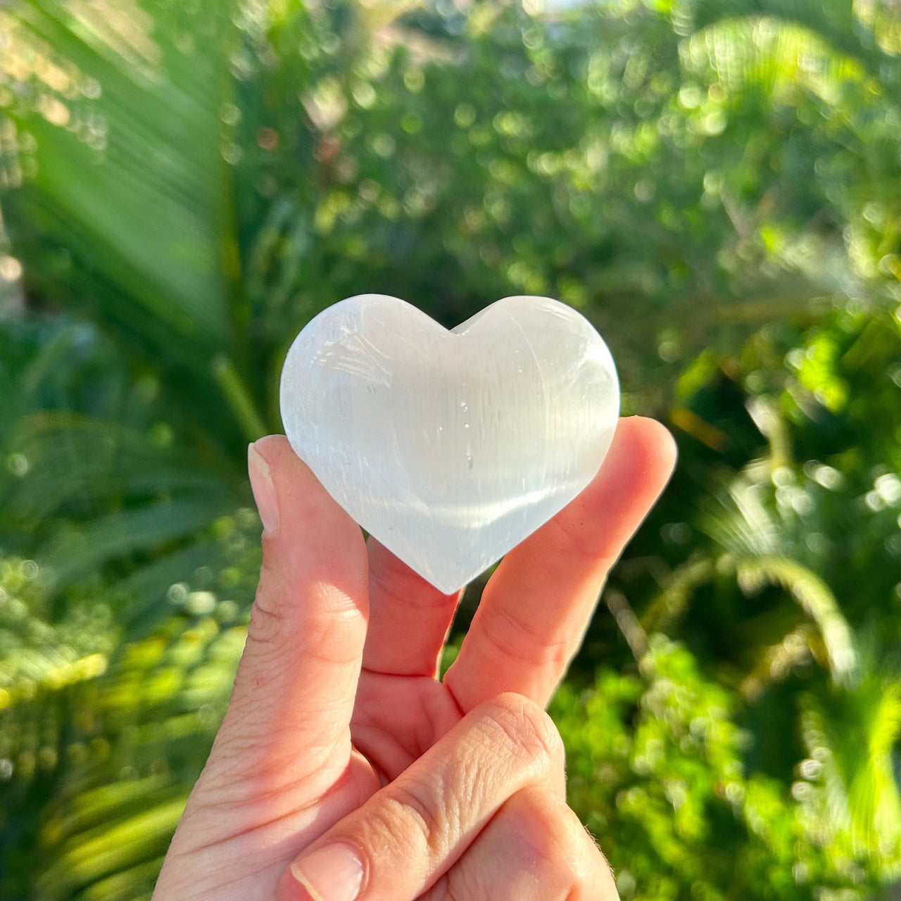 Selenite Heart