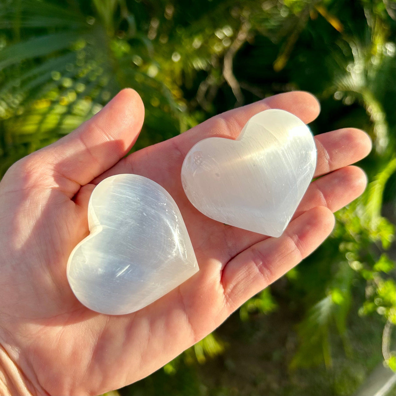 Selenite Heart