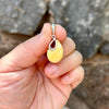 Baltic Milky Amber Pendant with Sterling Silver