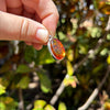Honey Baltic Amber Pendant in Sterling Silver