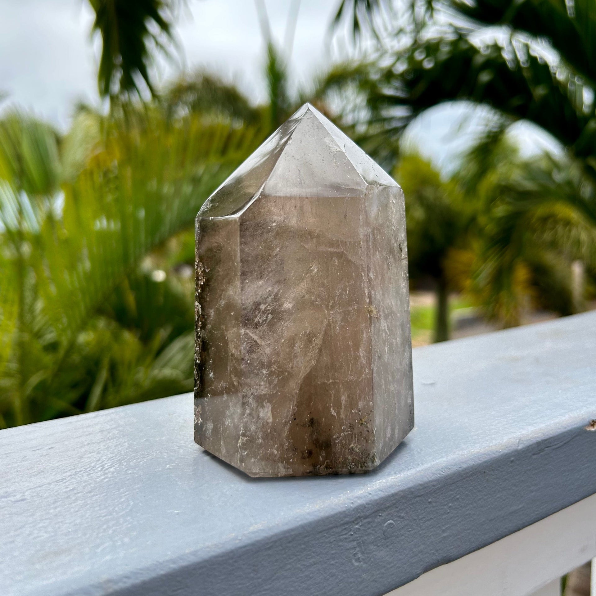 Large Polished Smoky Quartz Healing Stone