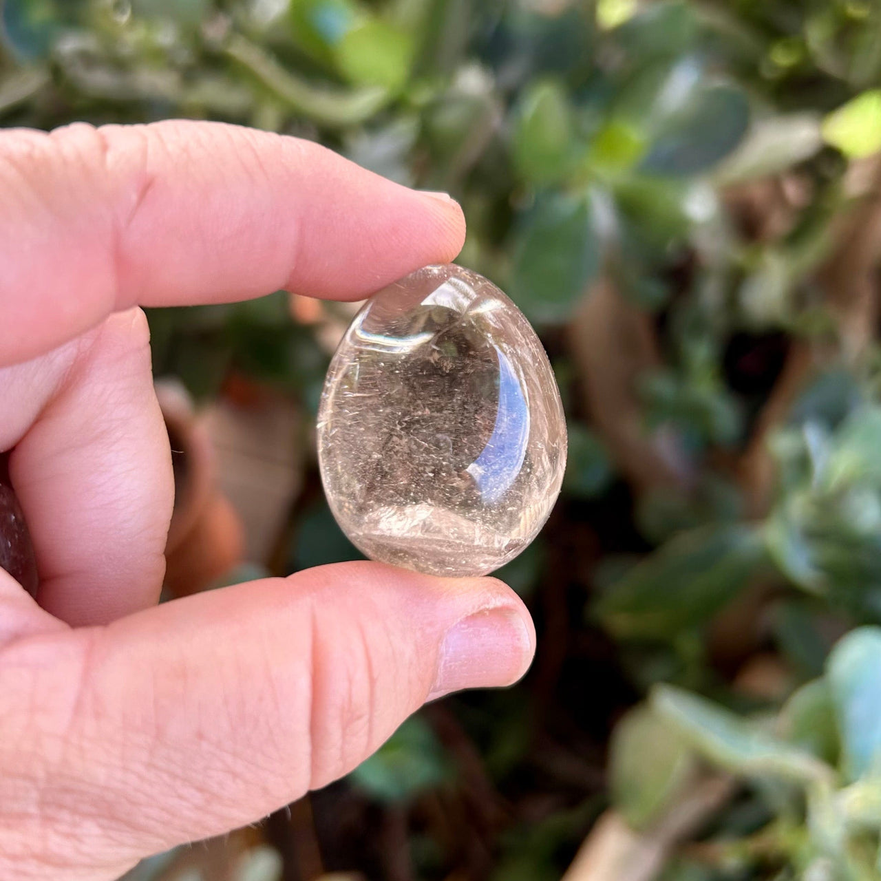 Small Smoky Quartz Eggs