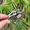 Leafy Bamboo Cuff Bracelet- CCB-03