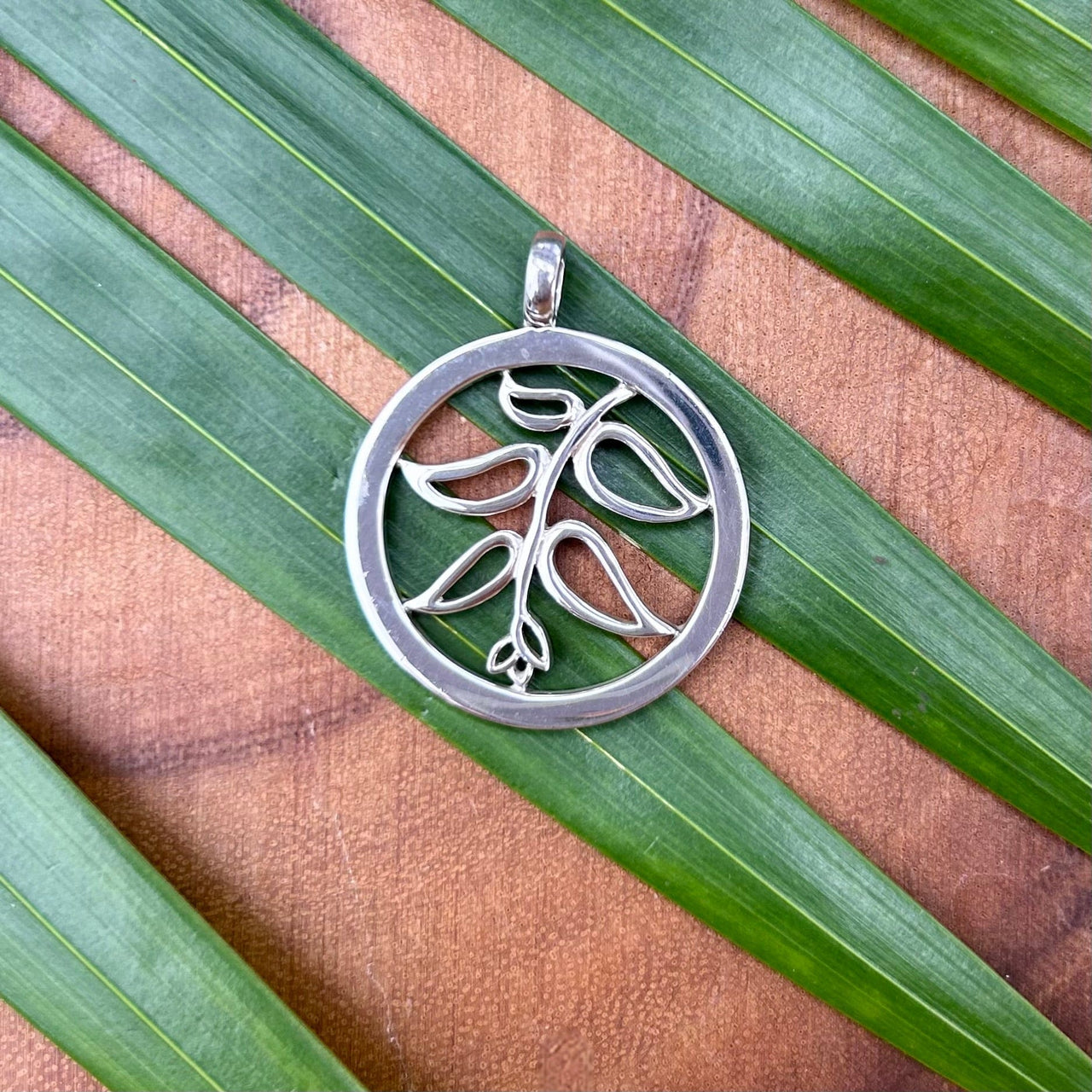 Sexy Pink Heleconia Pendant- CCP-20