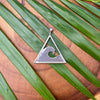 Maui Wave Triangle Pendant- CCP-01