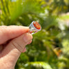 Oval Baltic Amber Sterling Silver Ring