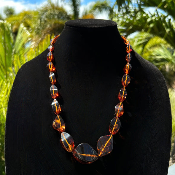 24" Baltic Amber Necklace- BANL11