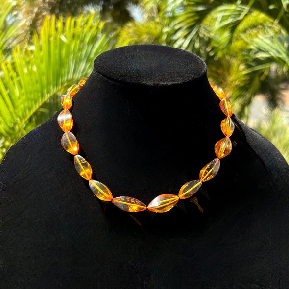 18" Baltic Amber Necklace- BANL08