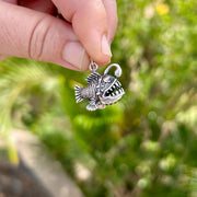 Sterling Silver Angler Fish Earrings by Zak Hart