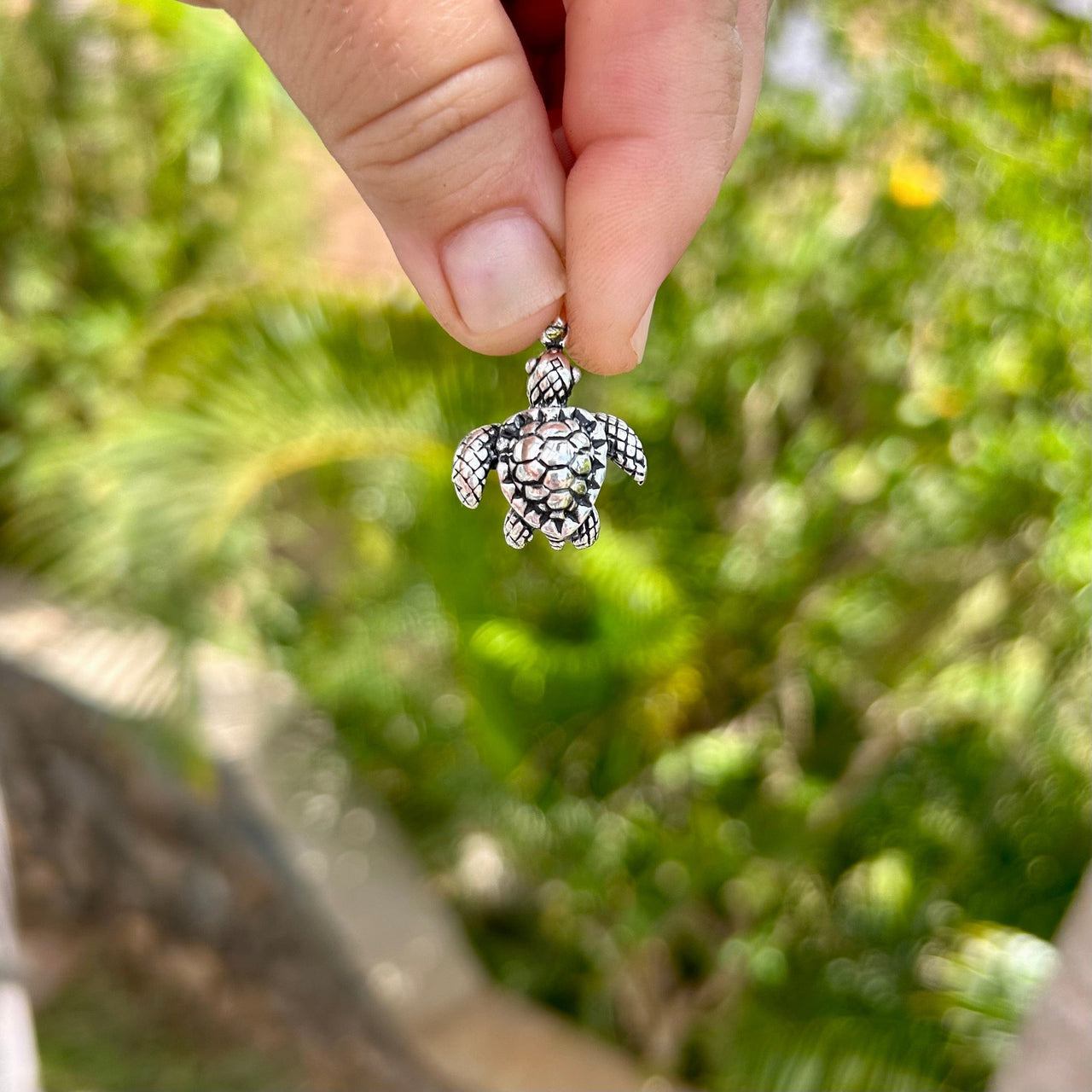 Darling Sea Turtle Pendant