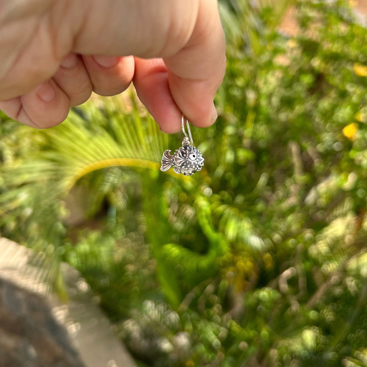 Puffer Fish Earrings