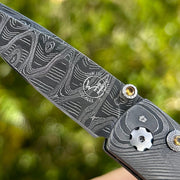 Blade of Exclusive William Henry Damascus Knife