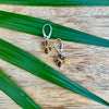 Floral Baltic Amber Earrings- BAER04