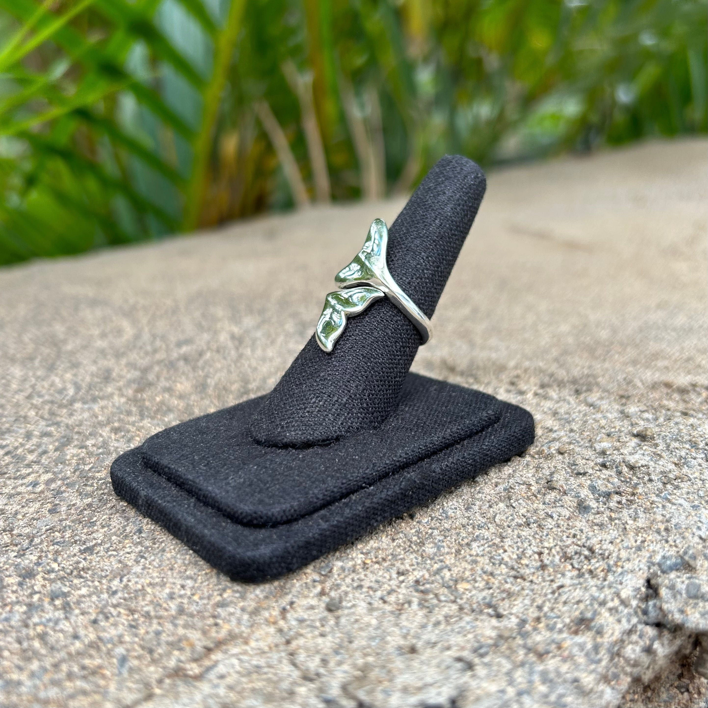 Double Whale Tail Adjustable Ring | Whaler's Locker