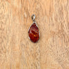 2 Inch Baltic Amber Sterling Silver Pendant Frame