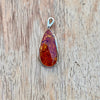 Large Baltic Amber Sterling Silver Pendant Frame