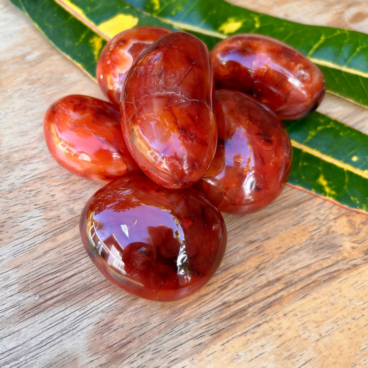 Carnelian Polished Stones