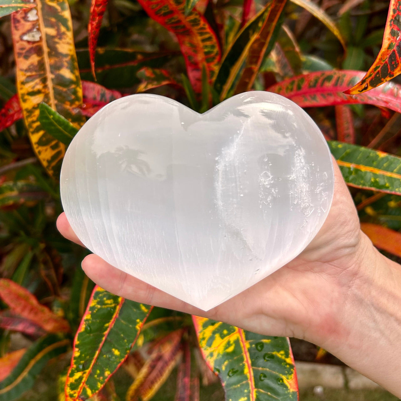 Selenite Heart- Extra Large