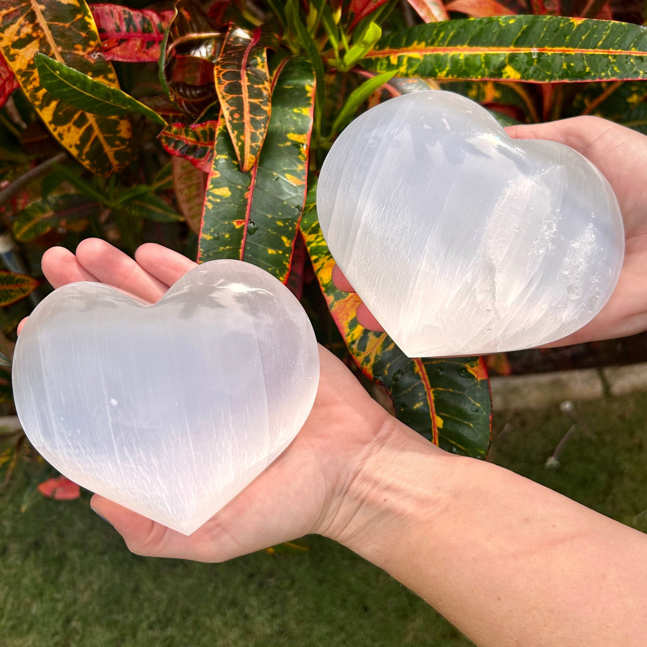 Selenite Heart- Extra Large