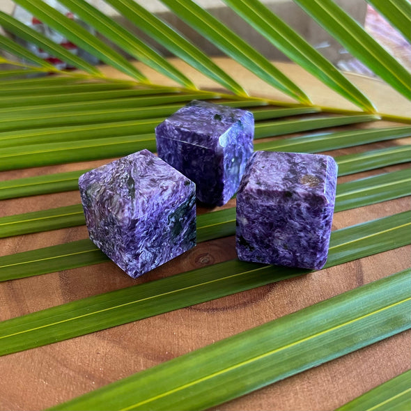 Healing Stone Charoite Cubes