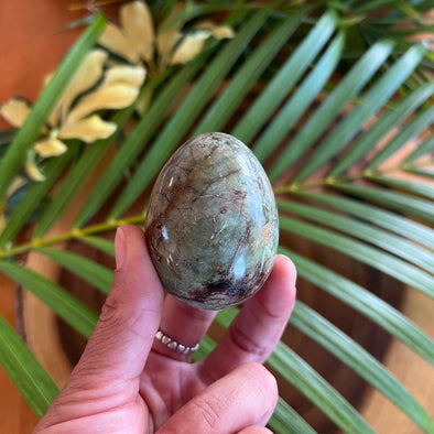 Chrysoprase Egg Healing Stone