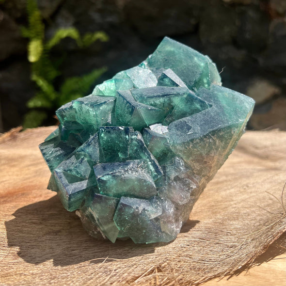 Raw Fluorite Crystal Specimen