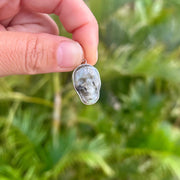 Small Labradorite Skull Pendant