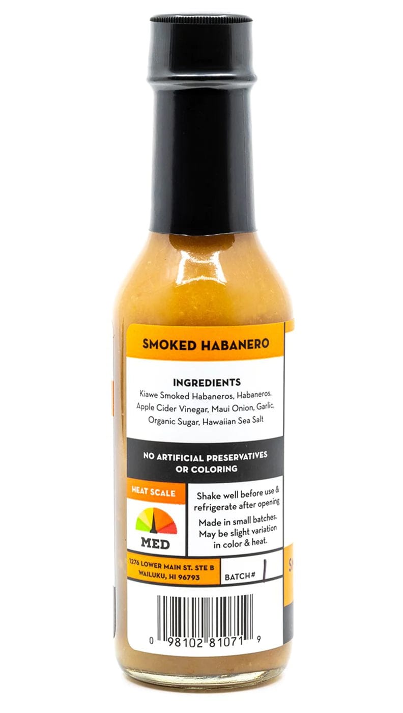 HI Spice Smoked Habanero Hot Sauce