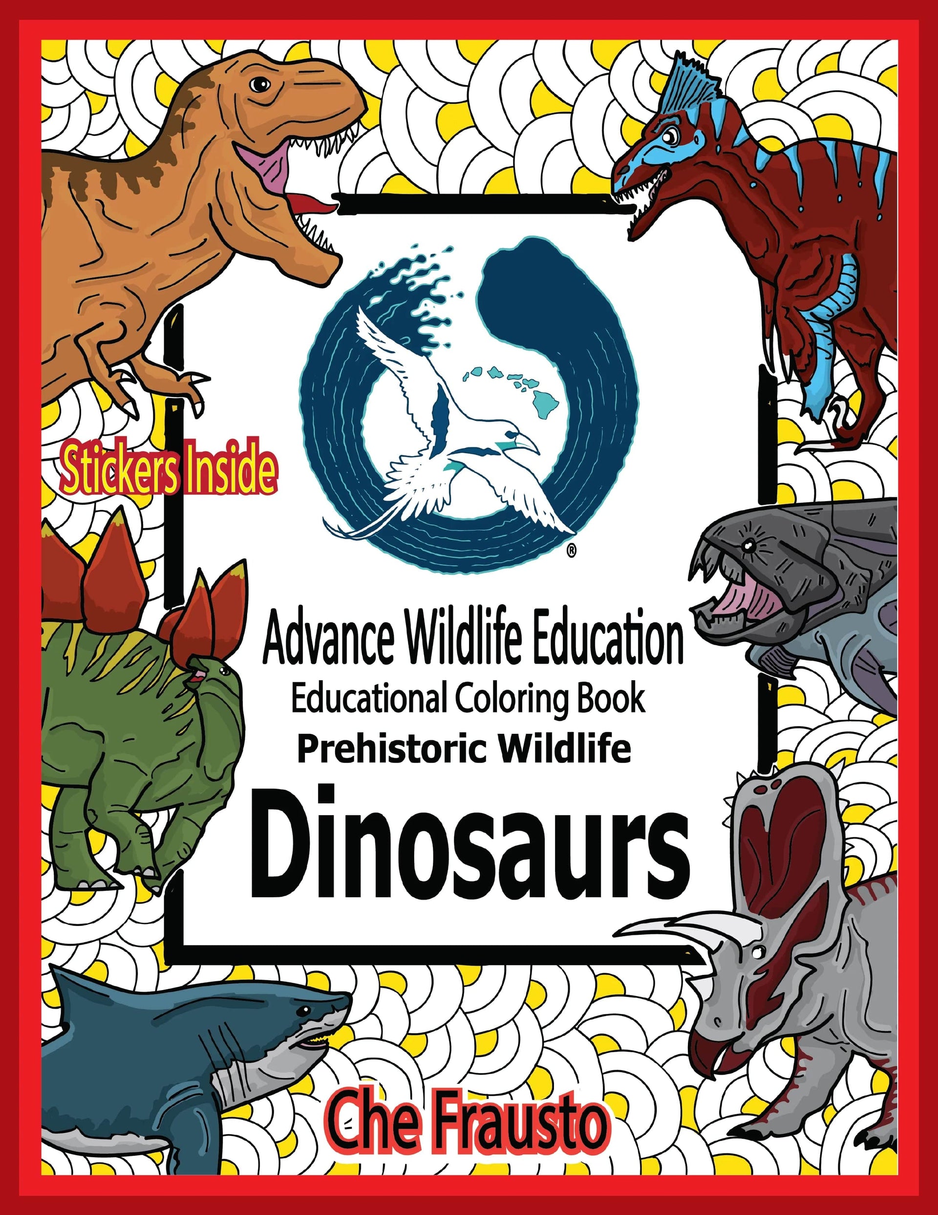 Dinosaur Educational Coloring Book